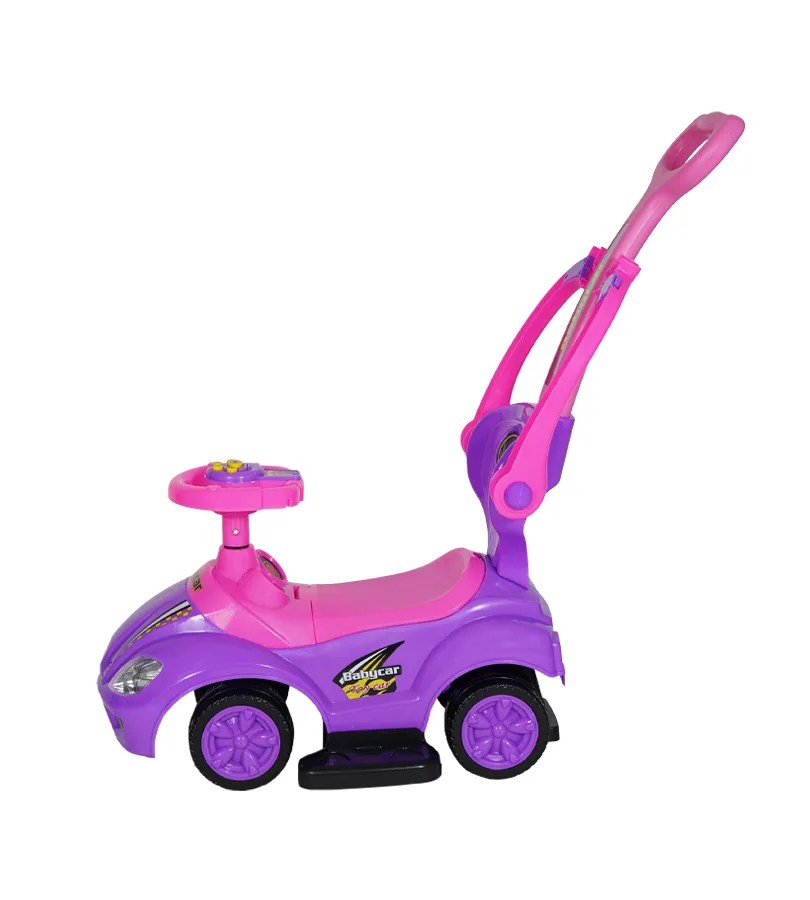 BABY CAR 3 EN 1 CANNE MAUVE – MON BÉBÉ