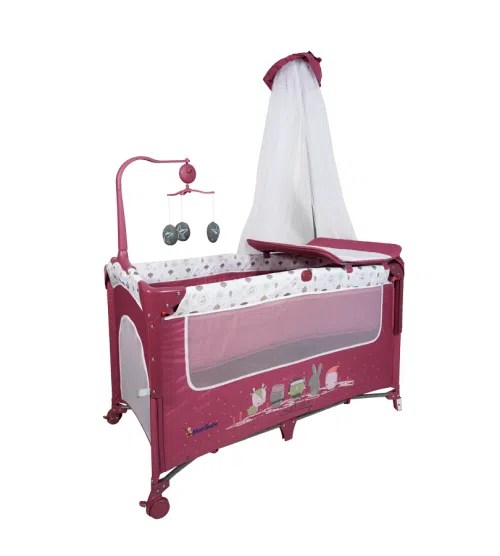 LIT PARC CODODO COCOONING RED – MON BÉBÉ