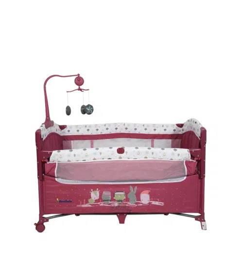 LIT PARC CODODO COCOONING RED – MON BÉBÉ
