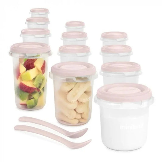 Miniland Set 12 pots de conservation Candy