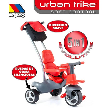 Tricycle Soft Control Rouge – Molto