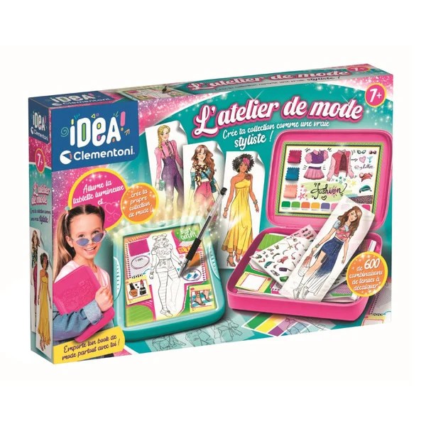 Atelier de mode : Coffret créatif – Clementoni