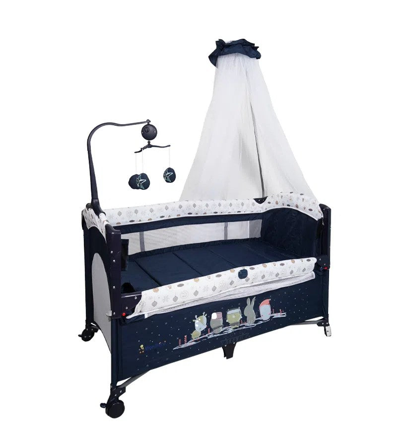LIT PARC CODODO COCOONING NAVY – MON BÉBÉ