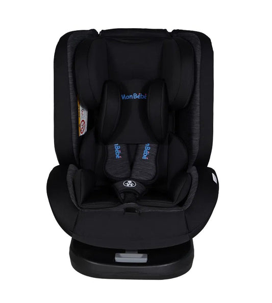 SIÉGE AUTO PIVOTANT 360° ISOFIX NOIR – MON BEBE