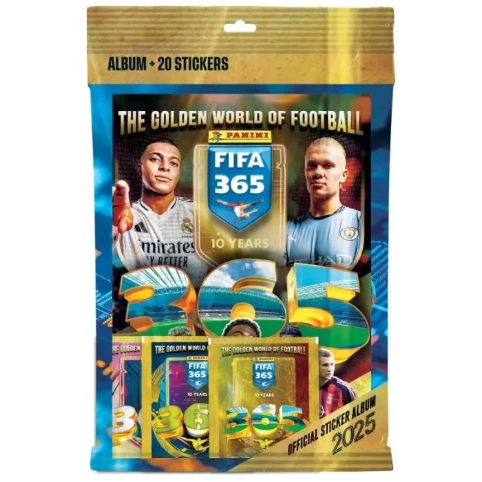 Starter Pack Album Panini FIFA 365 2025 + 20 Stickers