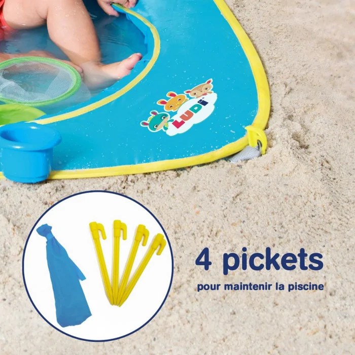 Piscine pop-up « Plage » LUDI
