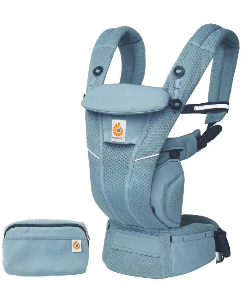 Porte-bébé ergonomique Ergobaby Omni Breeze – Bleu ardoise