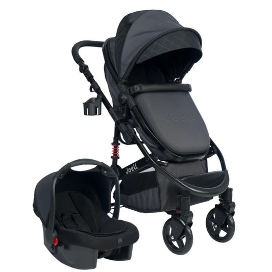 Poussette avec maxicosy noir gris Joell