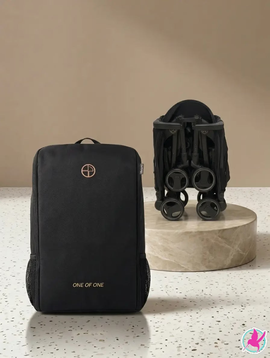 Poussette Burbay Original One of One – Ultra-Légère 5.5kg –  Black
