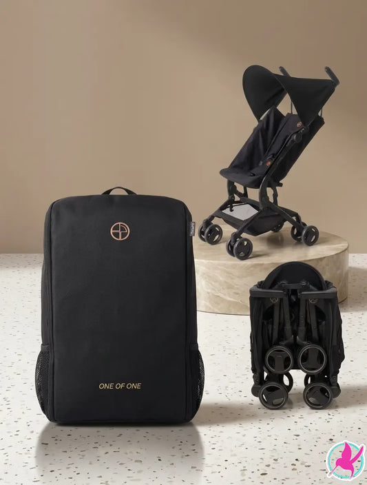 Poussette Burbay Original One of One – Ultra-Légère 5.5kg –  Black