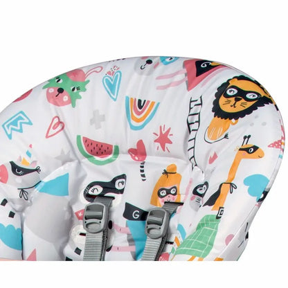 Chaise haute Prima Pappa Follow Me – Super Girl – Peg Perego