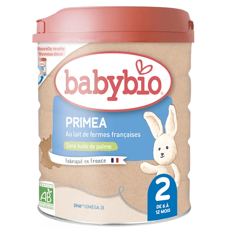 BabyBio Primea 2 lait de suite Bio 6-12 mois 800g