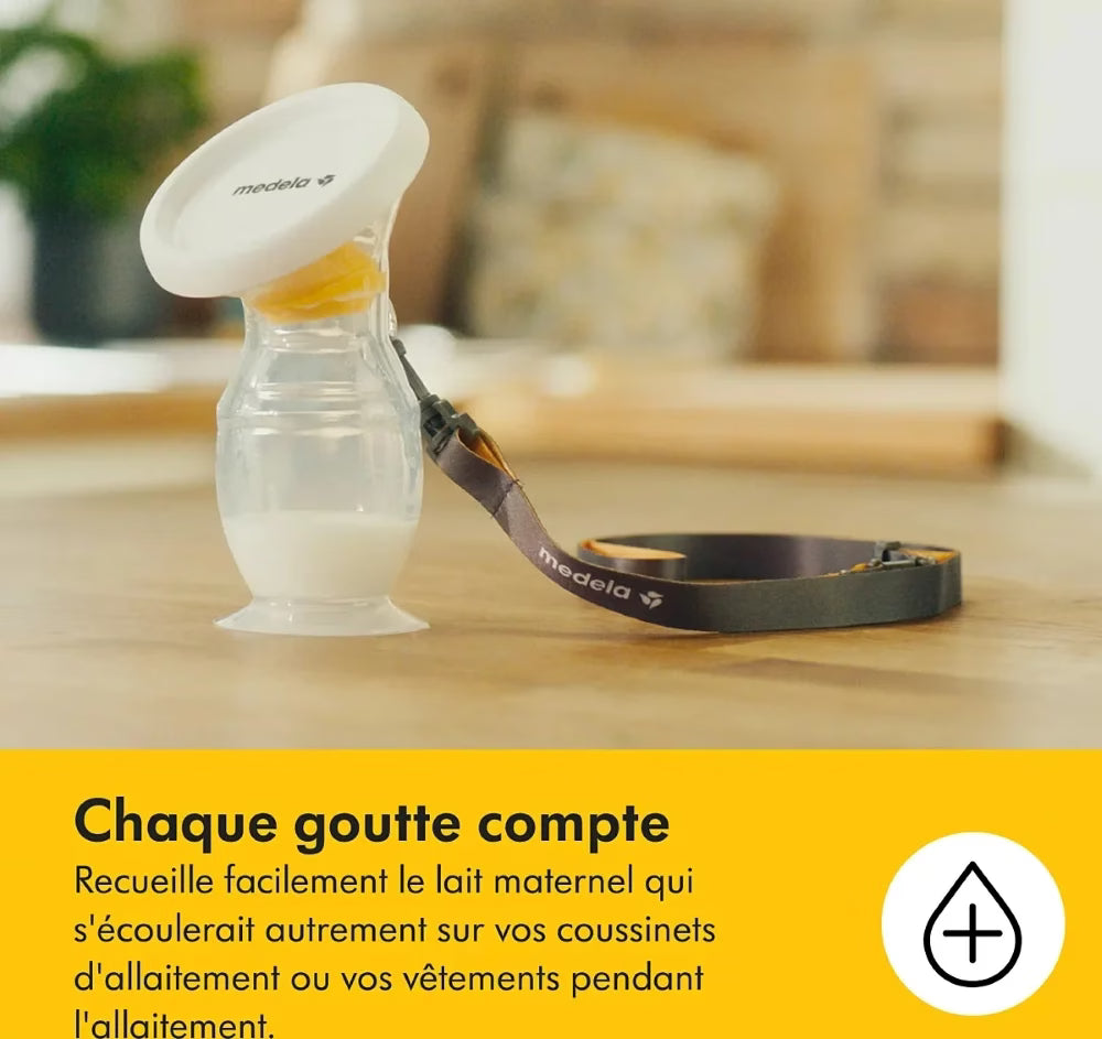 Recueil-lait en silicone Medela