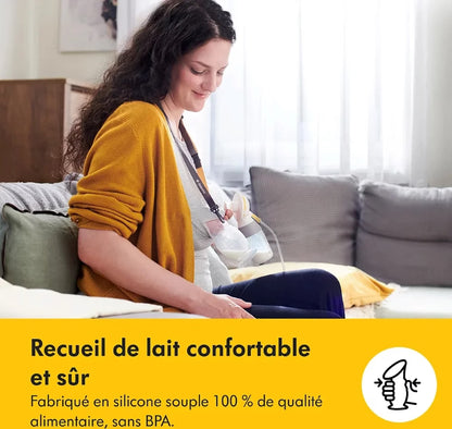 Recueil-lait en silicone Medela