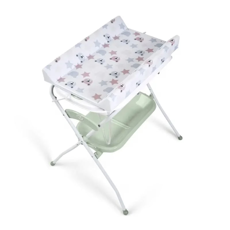 Baignoire Zoe pliable avec table à langer – Verte – Innovaciones MS