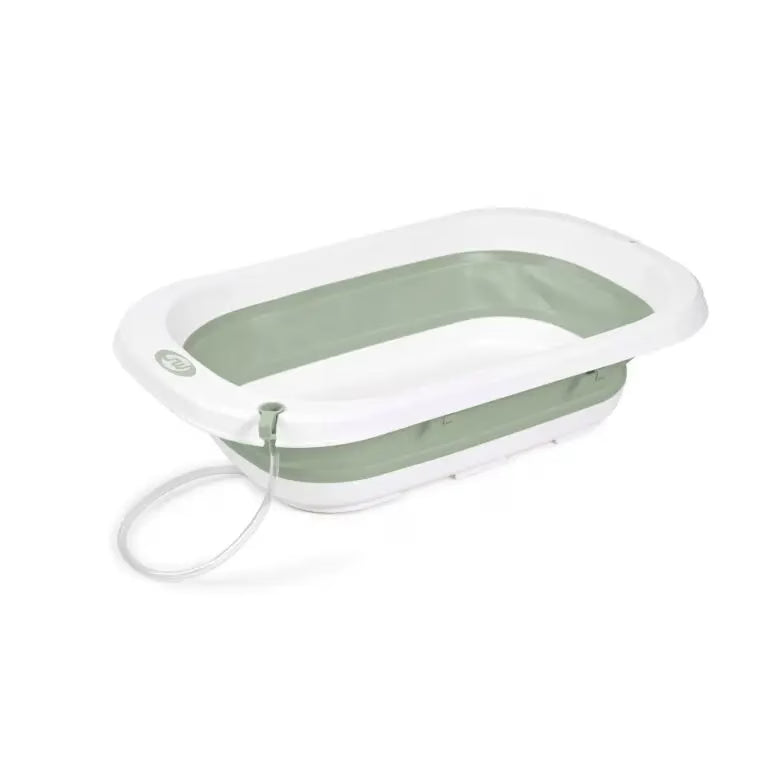 Baignoire Zoe pliable avec table à langer – Verte – Innovaciones MS