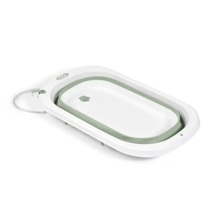 Baignoire Zoe pliable avec table à langer – Verte – Innovaciones MS