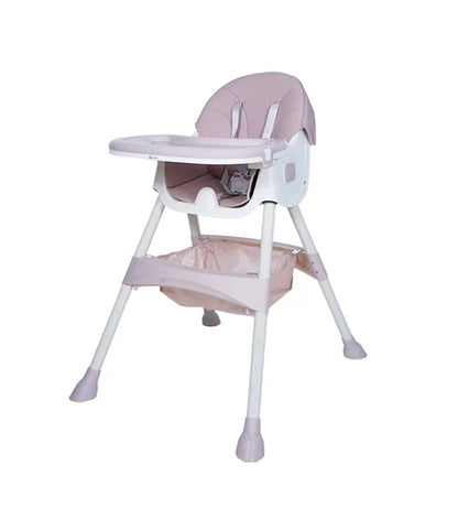 CHAISE HAUTE PRESTIGE REGLABLE ROSE – MON BÈBÈ