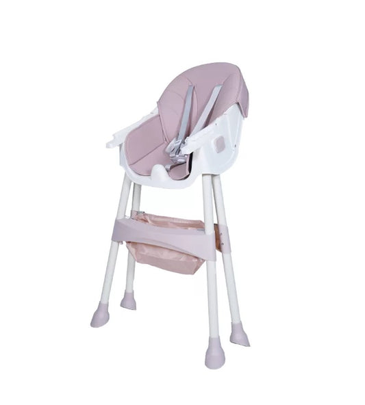 CHAISE HAUTE PRESTIGE REGLABLE ROSE – MON BÈBÈ