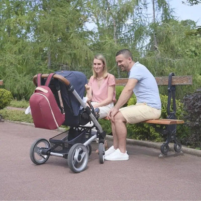 Sac À Dos À Langer Le Pyla Burgundy – Babymoov