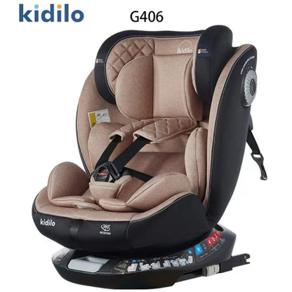 Siège Auto Isofix avec Rotation 360° G406 Beige Kidilo