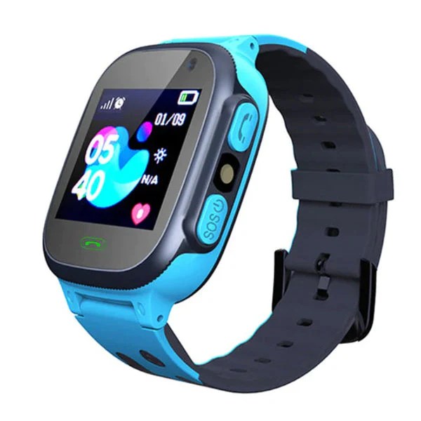 Montre connectée avec GPS-bleu