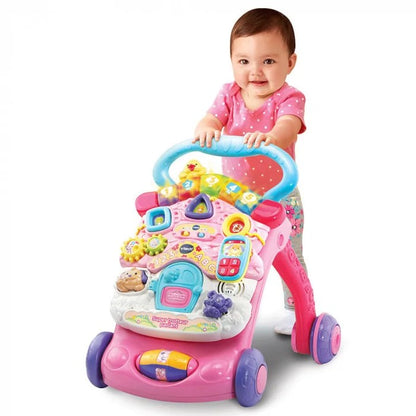 Super trotteur parlant 2 en 1 Rose de Vtech
