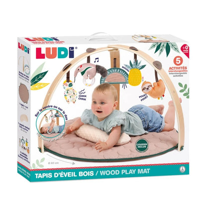 Tapis arche bois Ludi