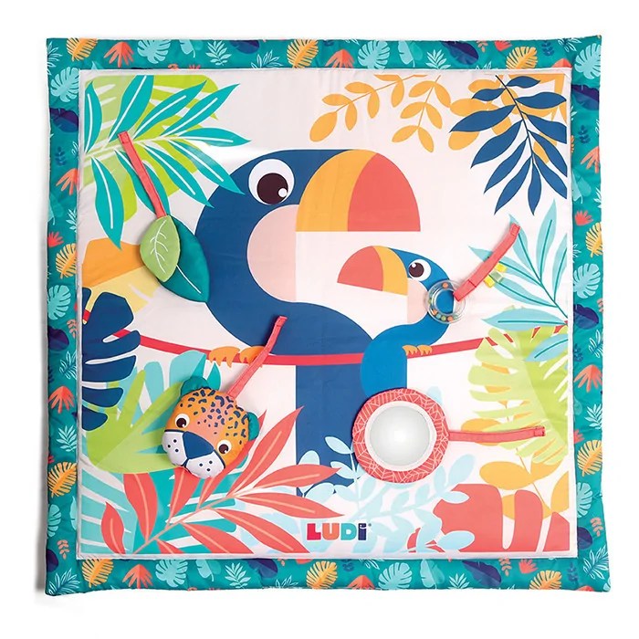 Tapis d’eveil toucan Ludi