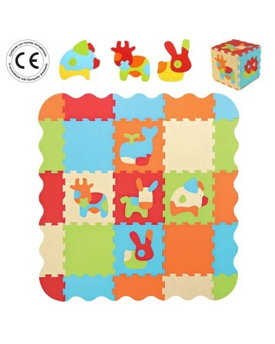 Tapis Mousse animaux – LUDI