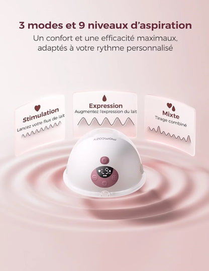 Tire-lait mains libres M5 Smart double Momcozy
