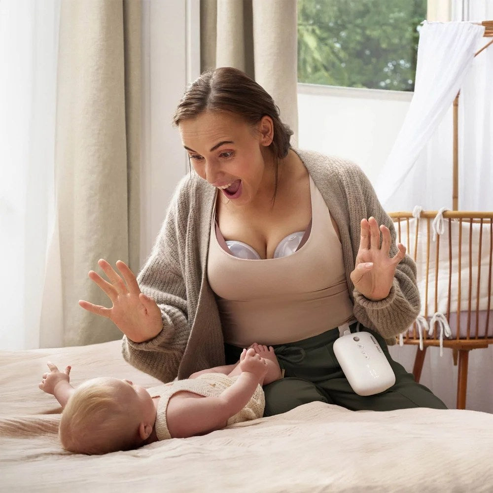 Tire-lait mains libres double Avent