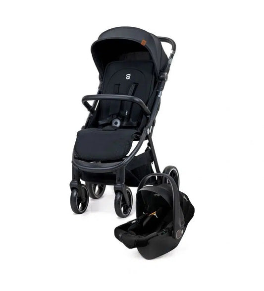 Poussette Duo Travel System Kibu Noir – ASALVO