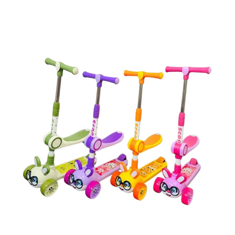 Trottinette Pliable Avec Siège Pour Enfants