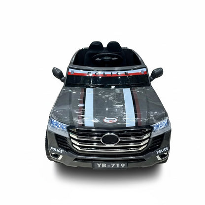 Voiture Électrique TOYOTA Police Grande Taille 12V – Gris