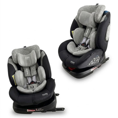 Siège auto rotatif Isofix 0–12 ans – Kidilo