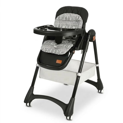 Chaise Haute Bébé Kidilo KD3-3 – Noir
