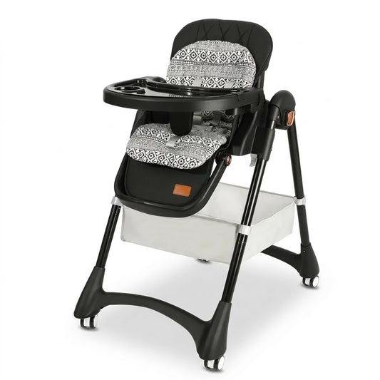Chaise Haute Bébé Kidilo KD3-3 – Noir