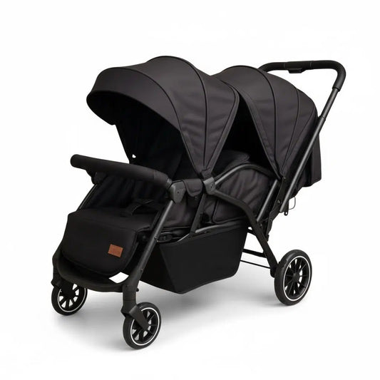 Poussette Jumeaux Kidilo – Noir