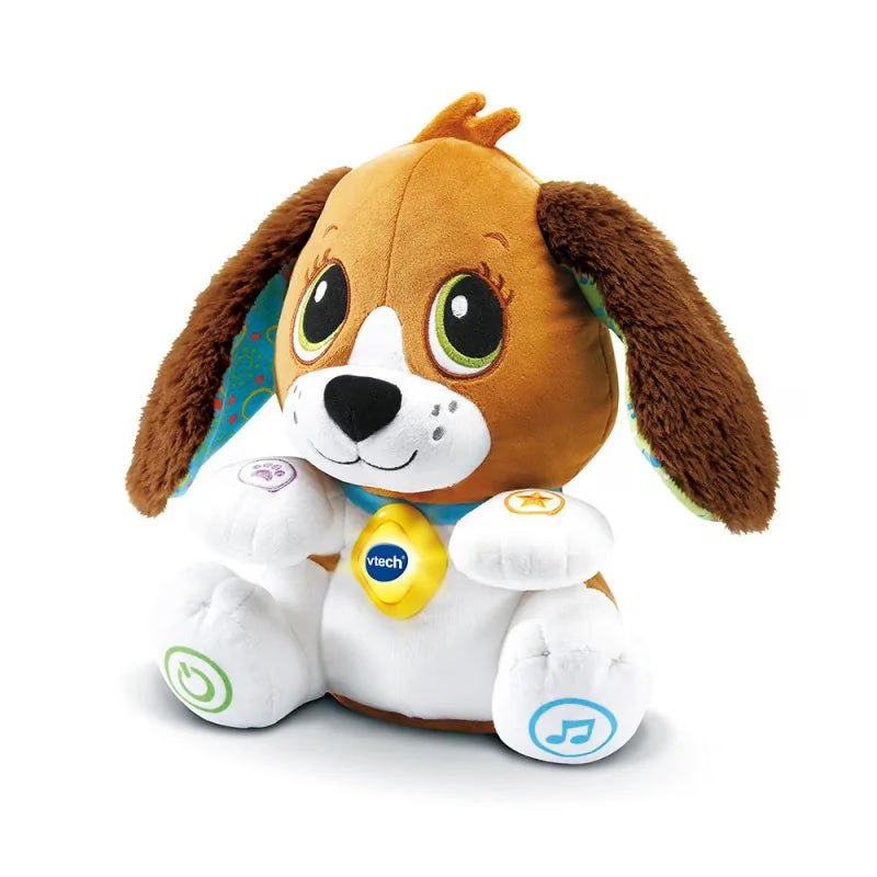 Toutou parle avec moi – chien peluche interactif VTech
