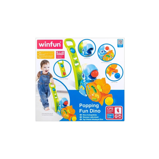 Winfun Dinosaure à Pousser 12m+