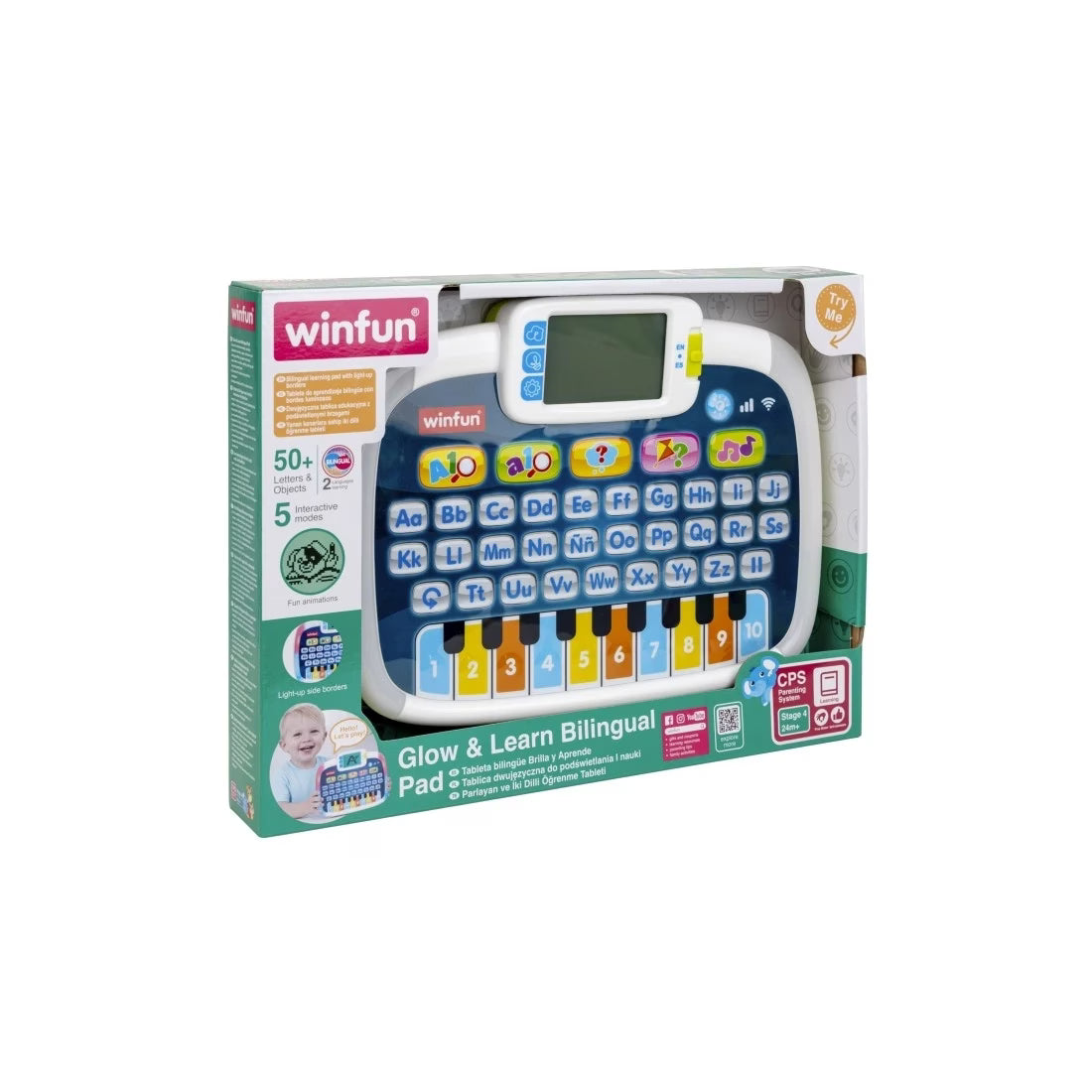 Winfun Ipad Éducatif Bilingue Français-Anglais 2ans+