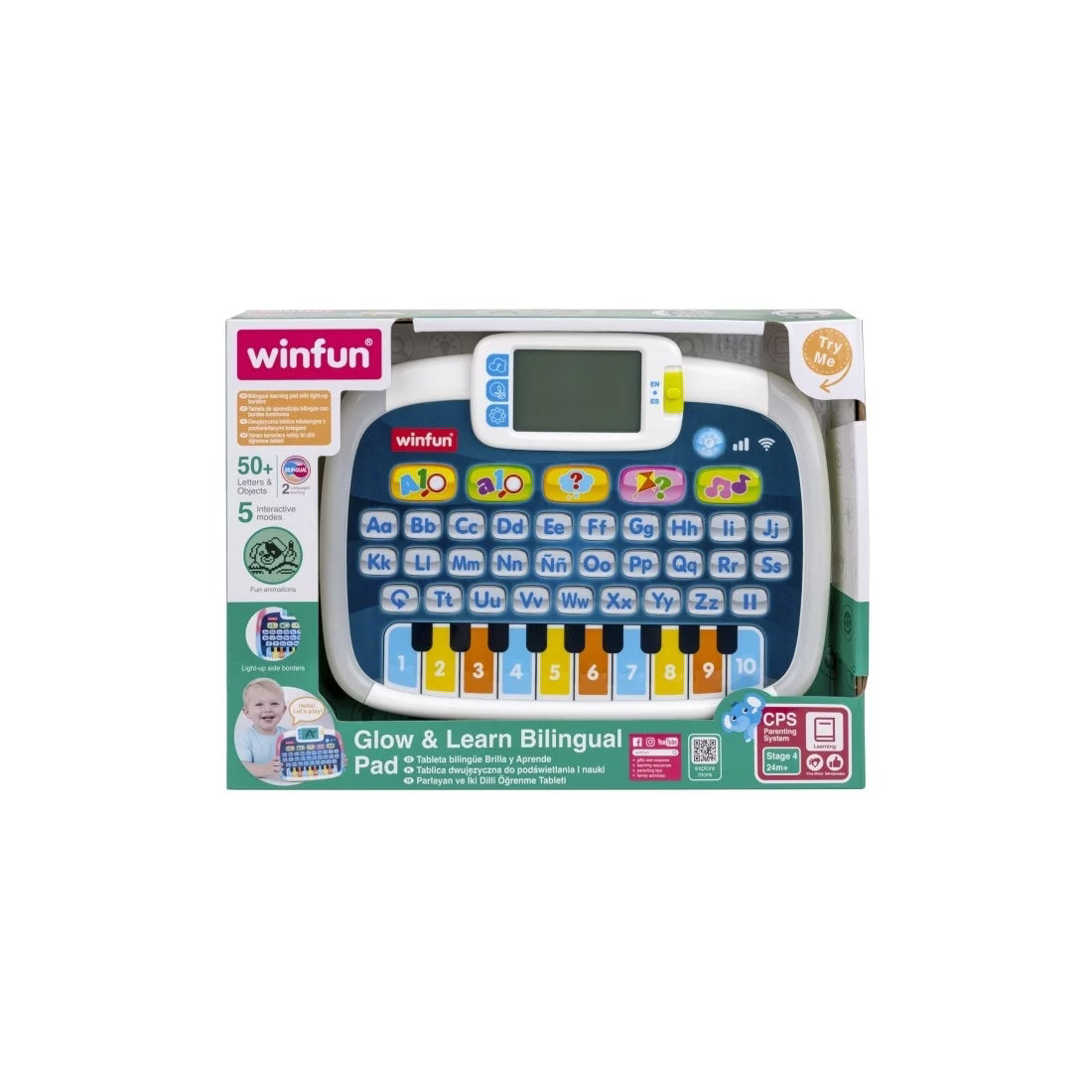 Winfun Ipad Éducatif Bilingue Français-Anglais 2ans+