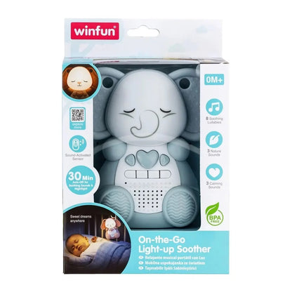 Winfun Veilleuse Portable Éléphant pour Bébé 0mois+
