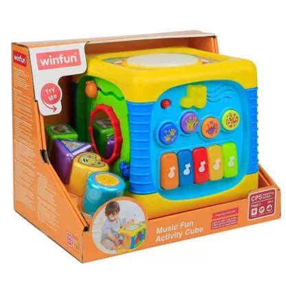 cube d’activités musicales amusantes winfun