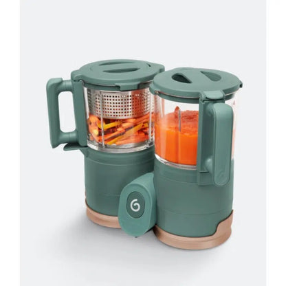 Robot Cuiseur En Verre Nutribaby Glass Green Forest BABYMOOV