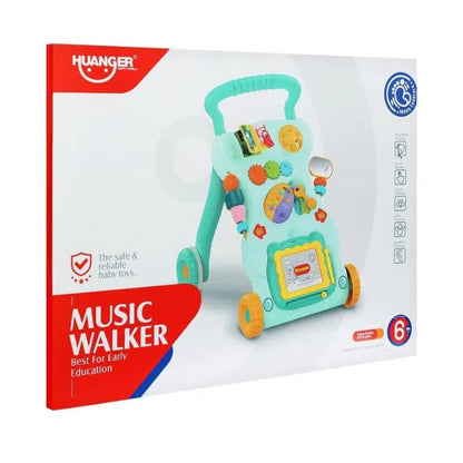 trotteur avec lumière et musique 6M+ – vert – huanger