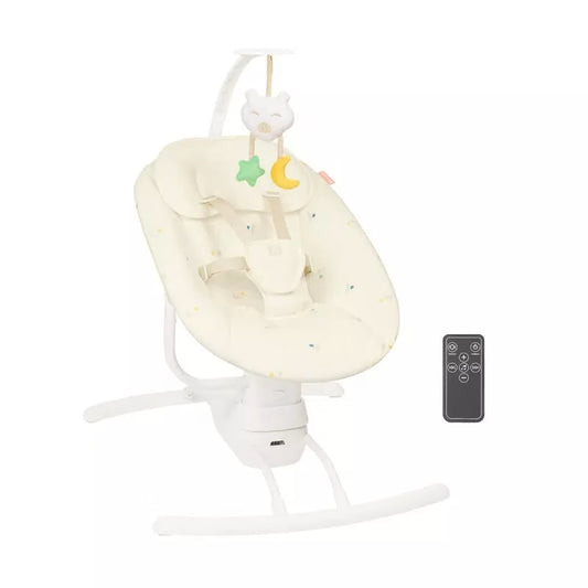 Balancelle Laterale Avec Telecommande Creme – BADABULLE