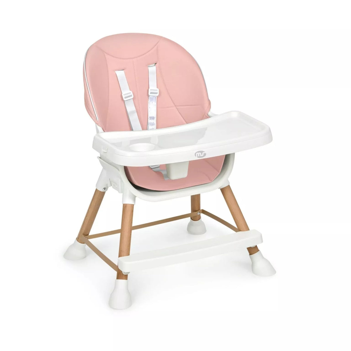 Chaise haute bébé Mika Plus rose – MS