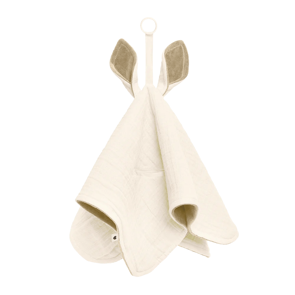 Doudou BIBS Cuddle Cloth Kangaroo – Ivory